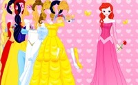 Anziehspiel - Disney-Prinzessin  