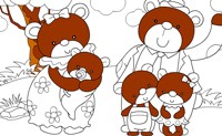 Bear Coloring Book