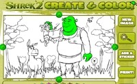 Shrek - Farbmalbuch