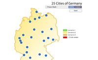 25 Städte in Deutschland