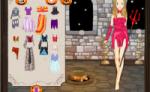 Anziehspiel - Barbie-Halloween